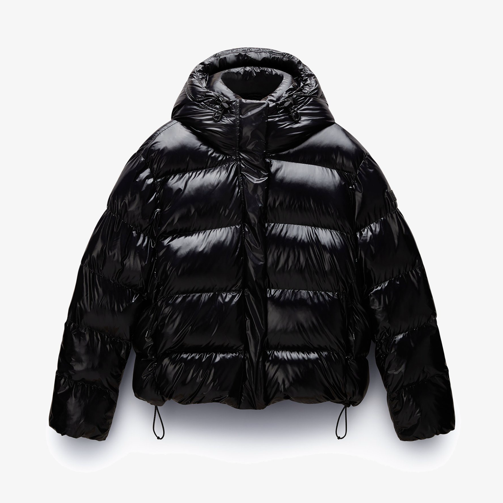 Дамско черно зимно яке Napapijri Women Jacket NP0A4HZ50 Front View