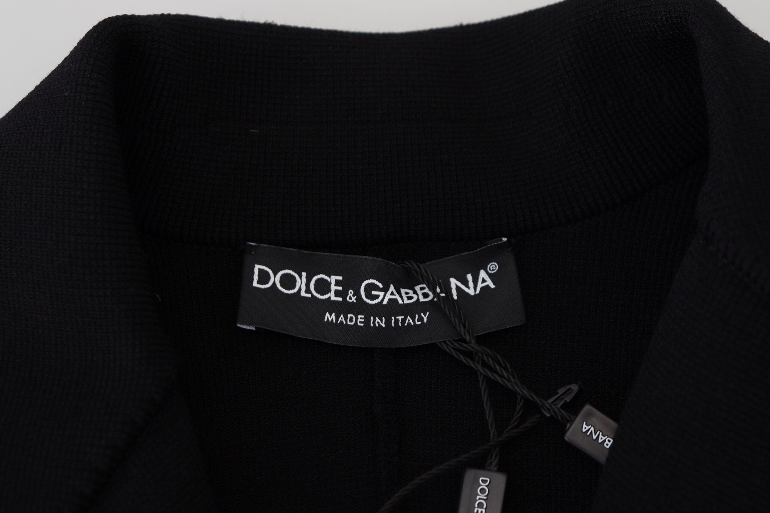 Елегантно черно сако с дълъг ръкав Dolce & Gabbana