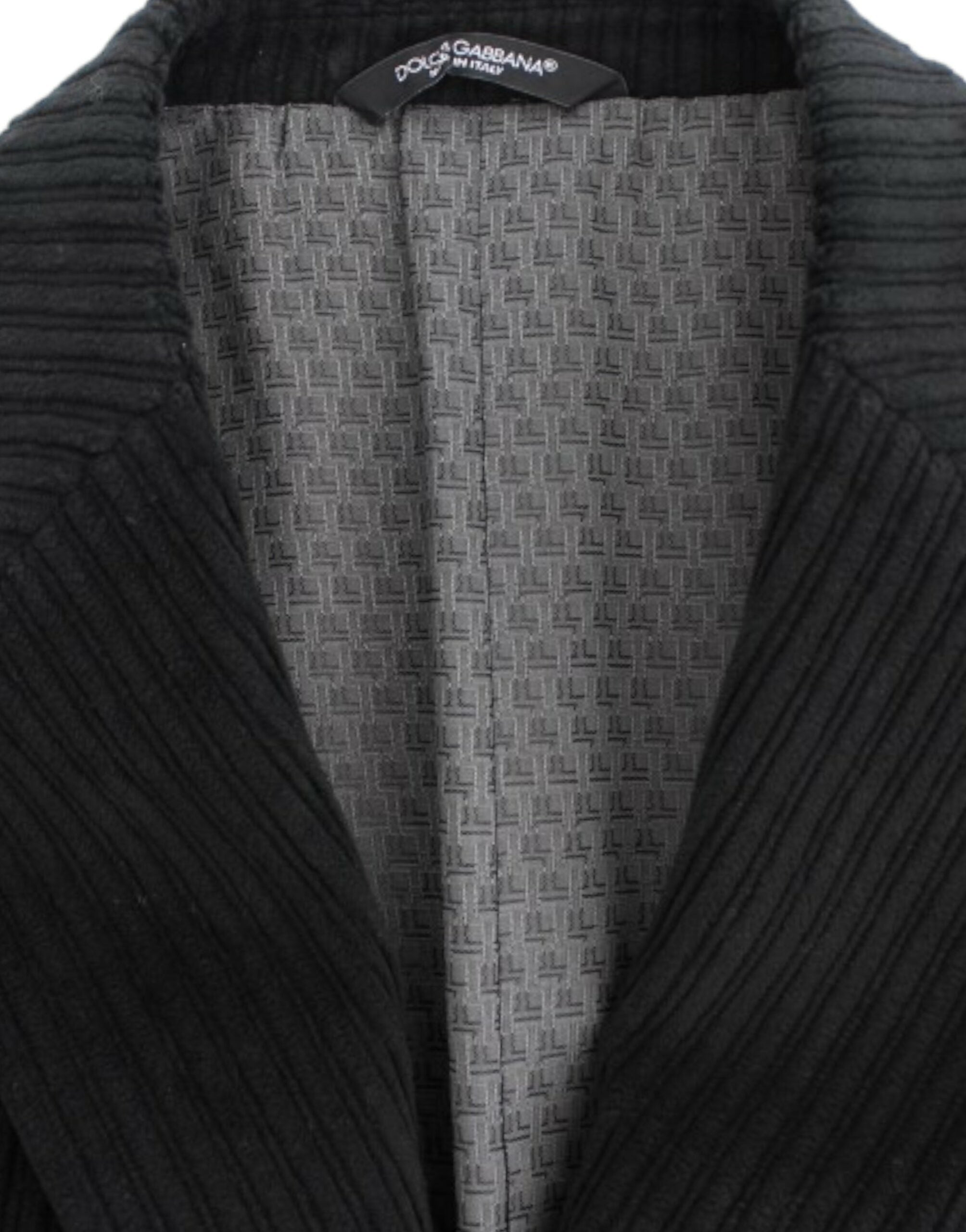 Dolce & Gabbana Елегантно черно сако Martini Blazer
