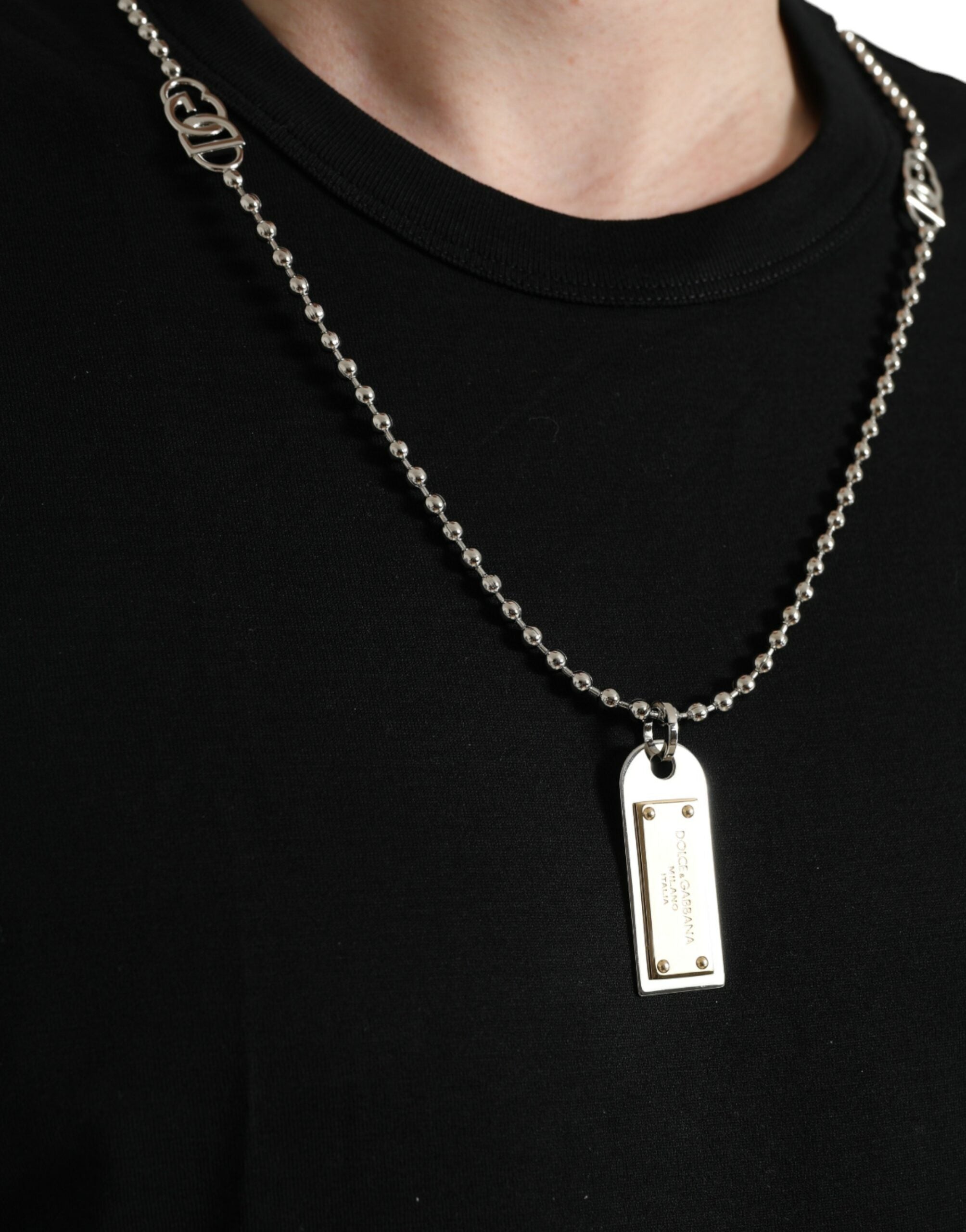Мъжка тениска Dolce & Gabbana Necklace