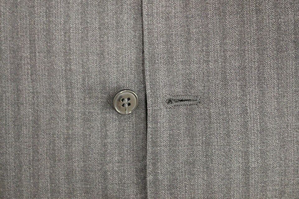 Елегантна вълнена жилетка на сиви райета Dolce & Gabbana