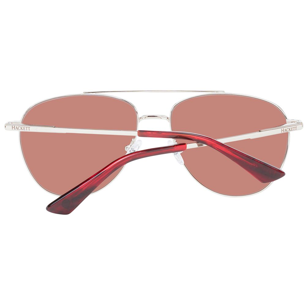 Hackett Gold Stainless Steel Sunglasses