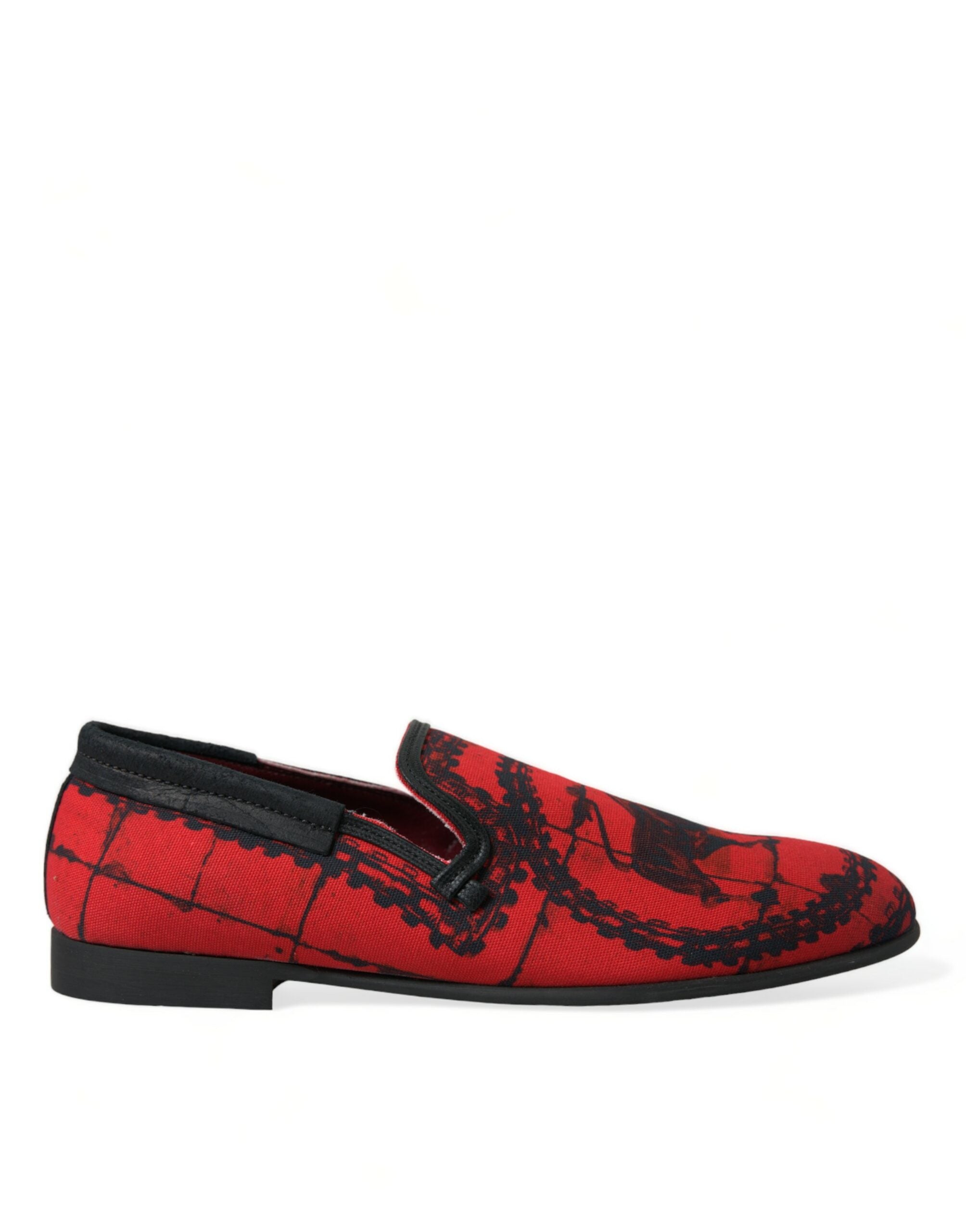 Dolce & Gabbana, вдъхновени от Torero, луксозни червени и черни мокасини