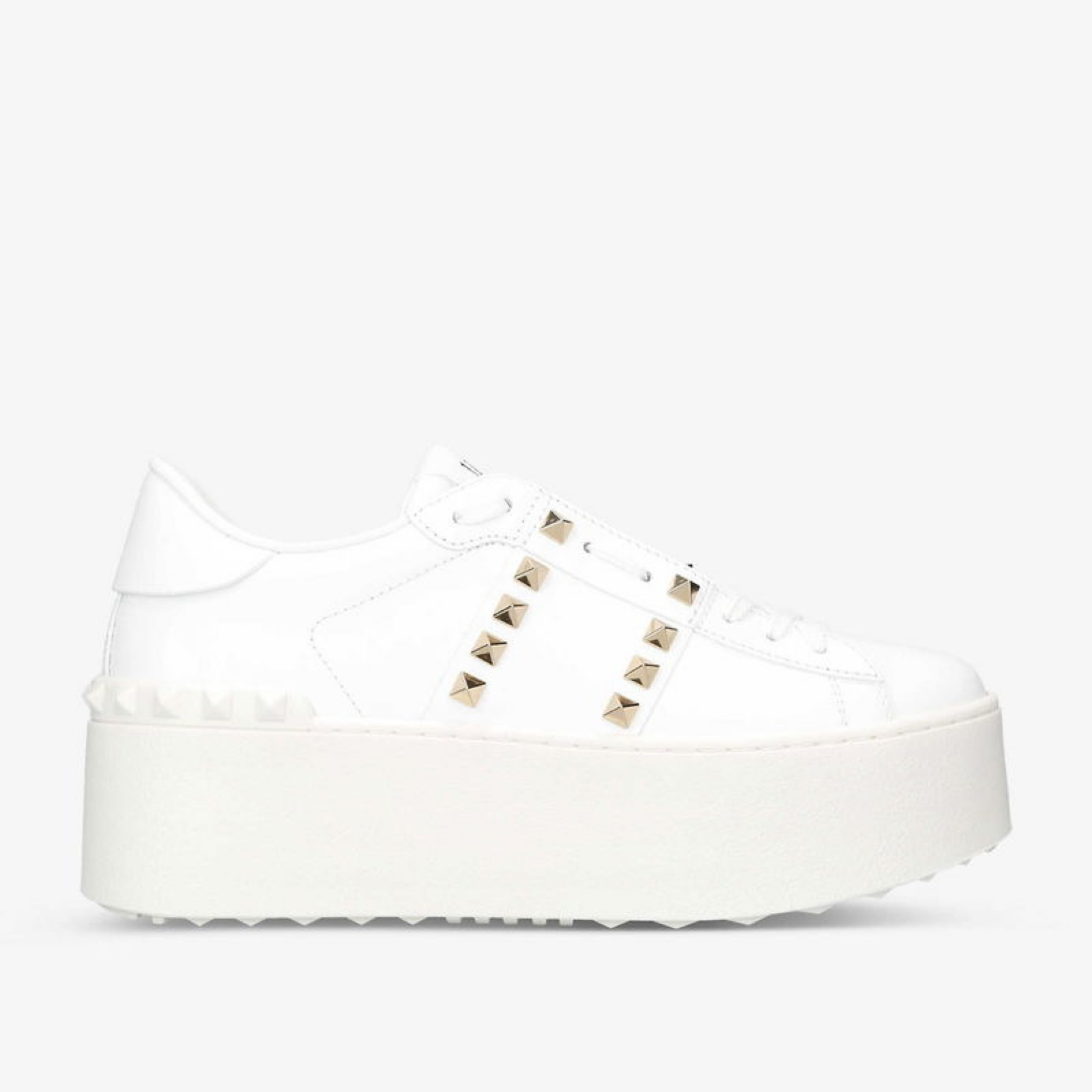 Valentino Garavani Rockstud Untitled Platform Women Sneakers S0GG8VJZNM0 Lateral View