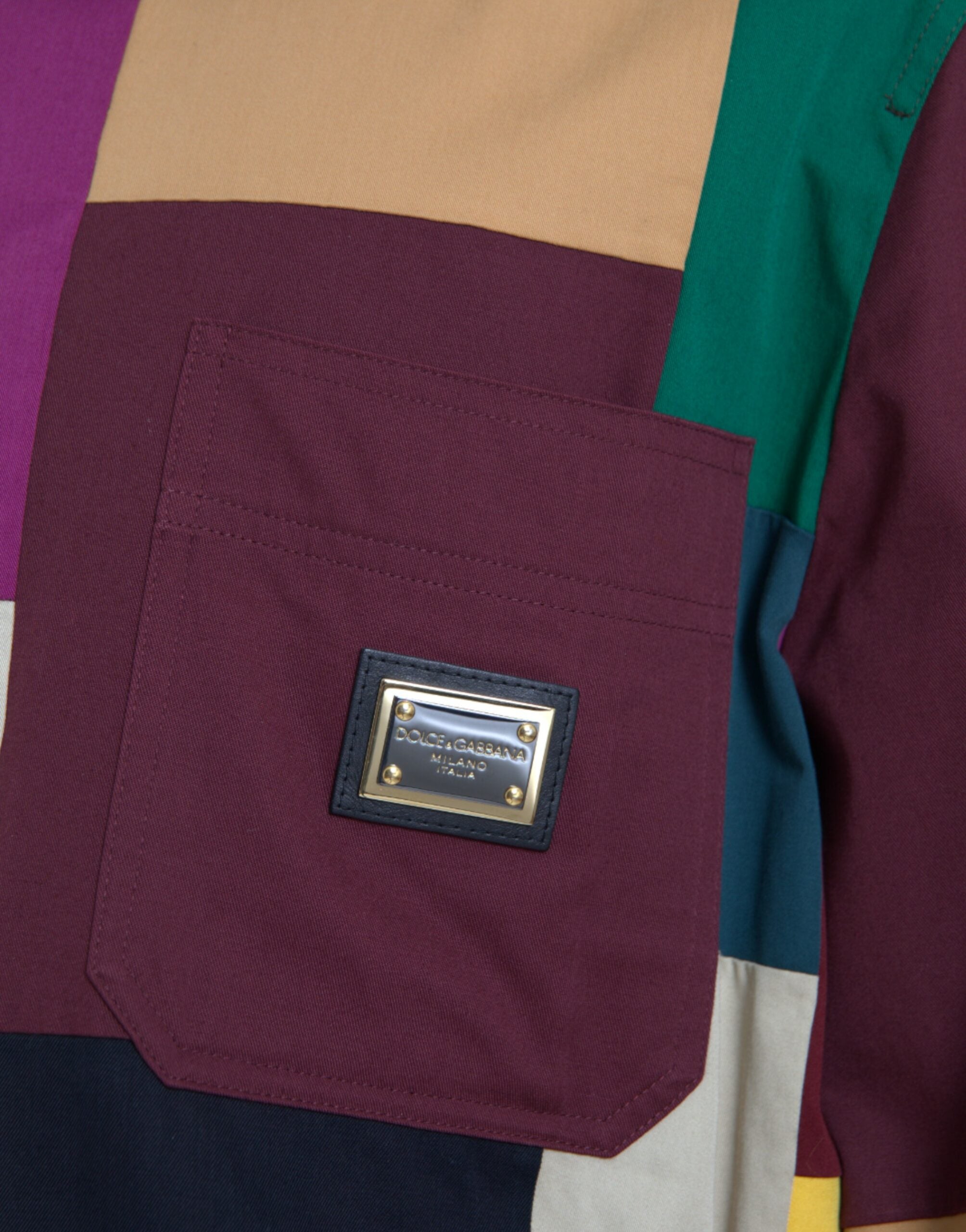 Dolce & Gabbana многоцветно памучно яке с яка