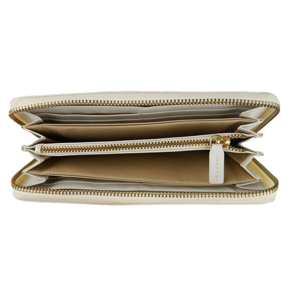 Дамско клъч портмоне Clutch wallet Cavalli Class White