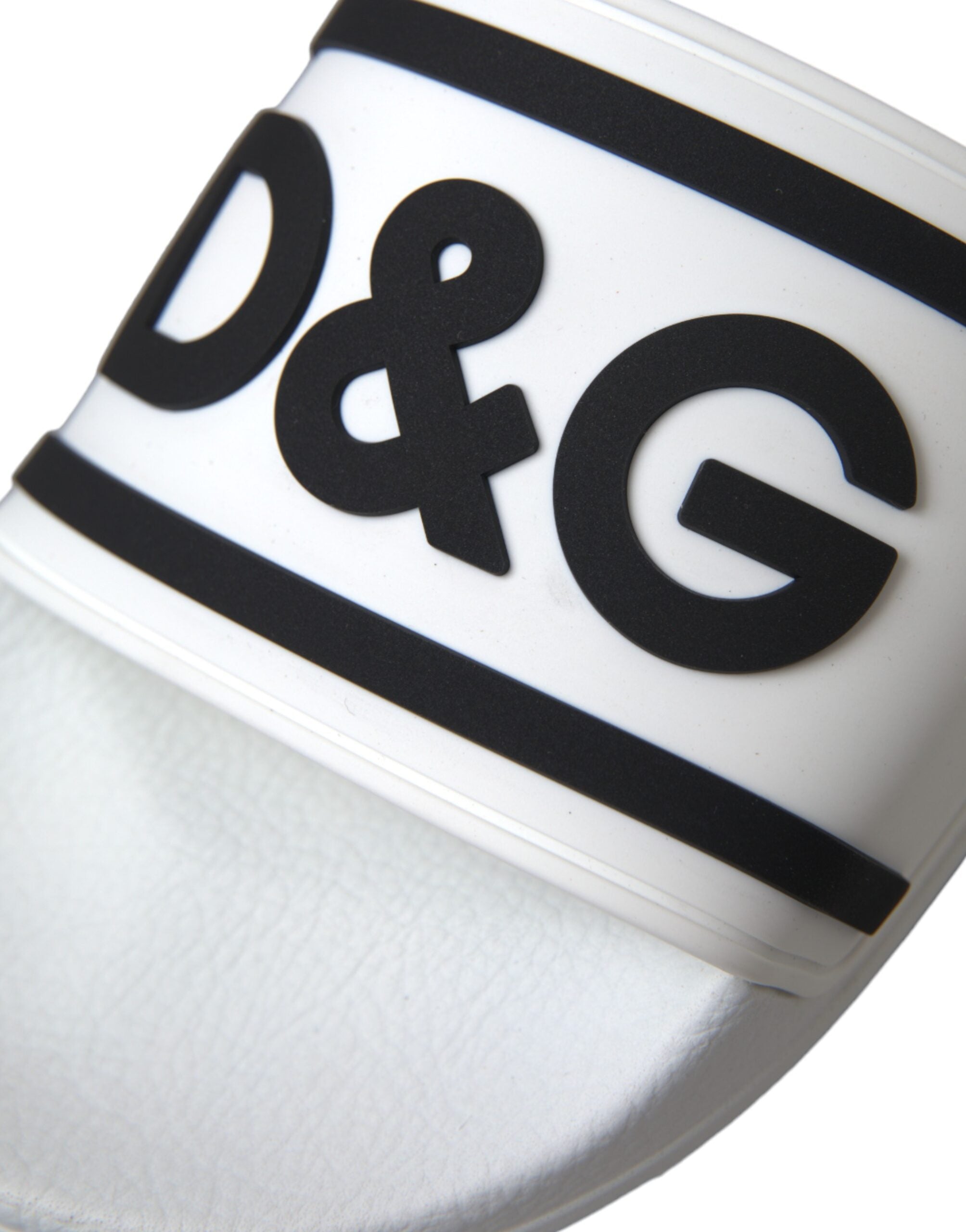 Мъжки бели чехли Dolce & Gabbana Men Slippers