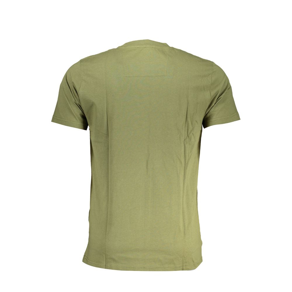 Мъжка тениска Men's t-shirt Cavalli Class
QXT62PJD060 04050 Green back view
