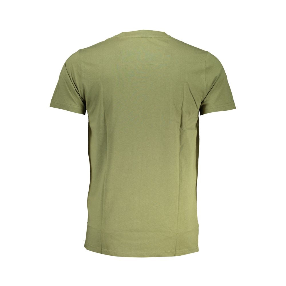 Мъжка тениска Men's t-shirt Cavalli Class
QXT63FJD060 04050 Military Green back view