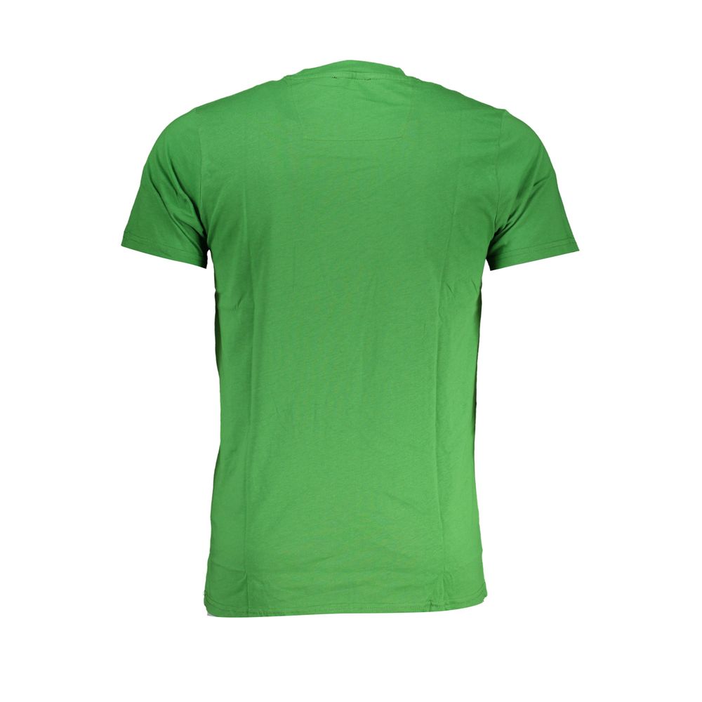 Мъжка тениска Men's t-shirt Cavalli Class
QXT63CJD060 07334 Green back view
