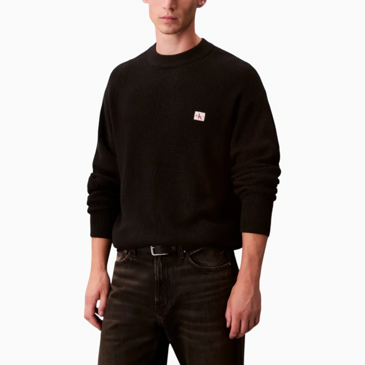 Мъжки пуловер Calvin Klein Jeans Men Sweater LV04RD313G UB1 Front View