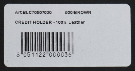 Елегантен мъжки кожен портфейл Billionaire Italian Couture в кафяво