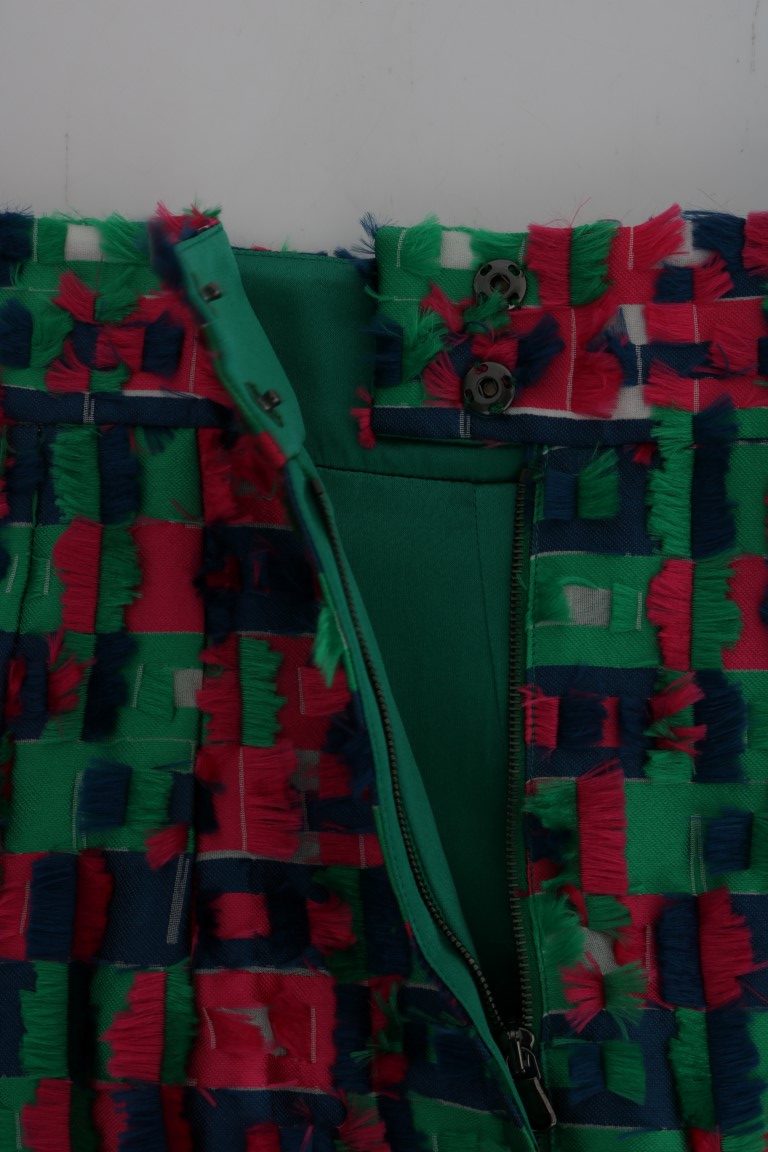 Елегантна жакардова пола молив с висока талия Dolce & Gabbana