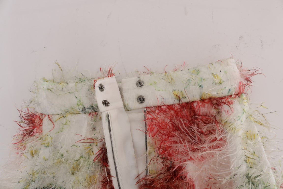 Елегантна пола молив с висока талия на цветя Dolce & Gabbana