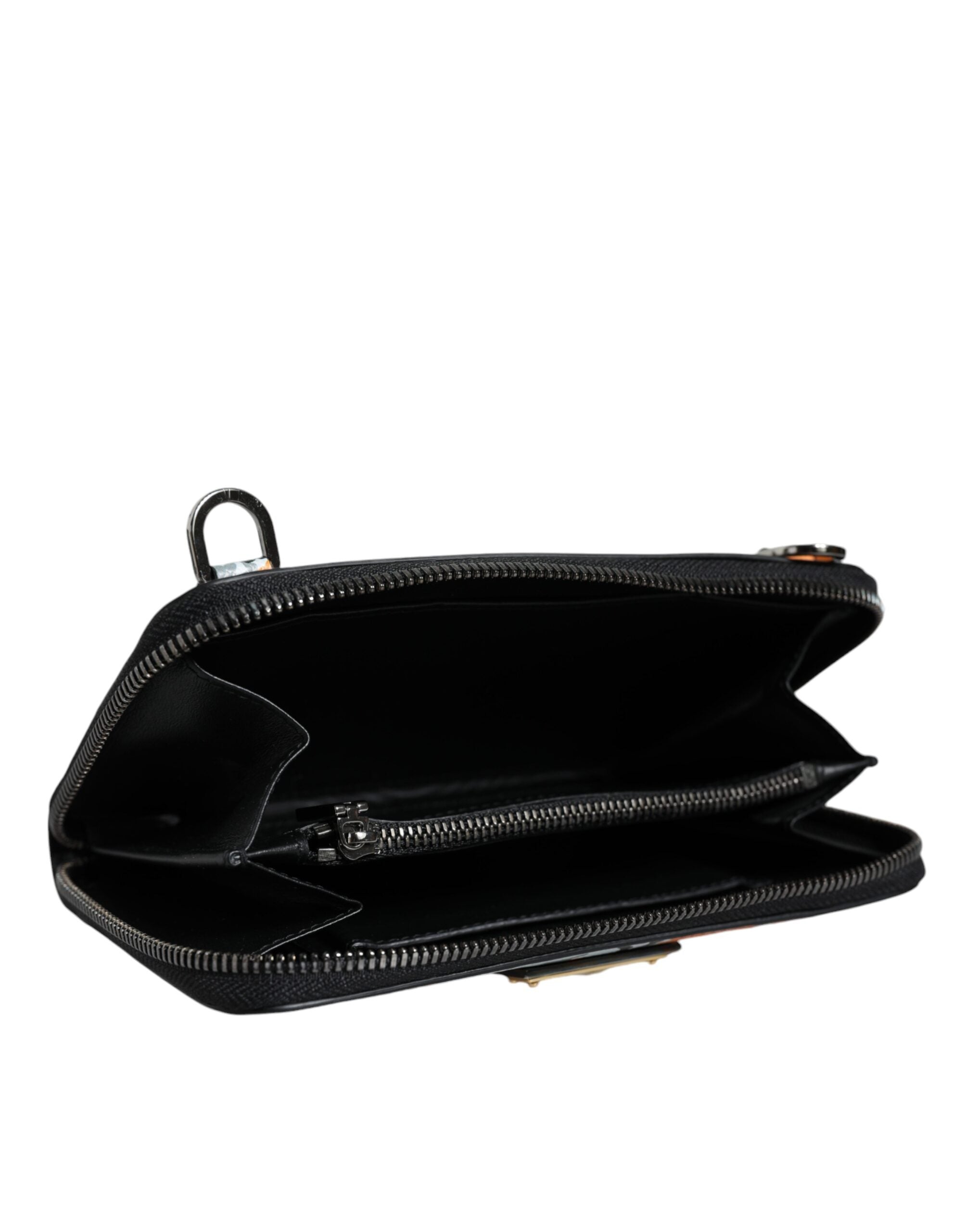 Dolce & Gabbana многоцветна камуфлажна кожена чанта през тялото