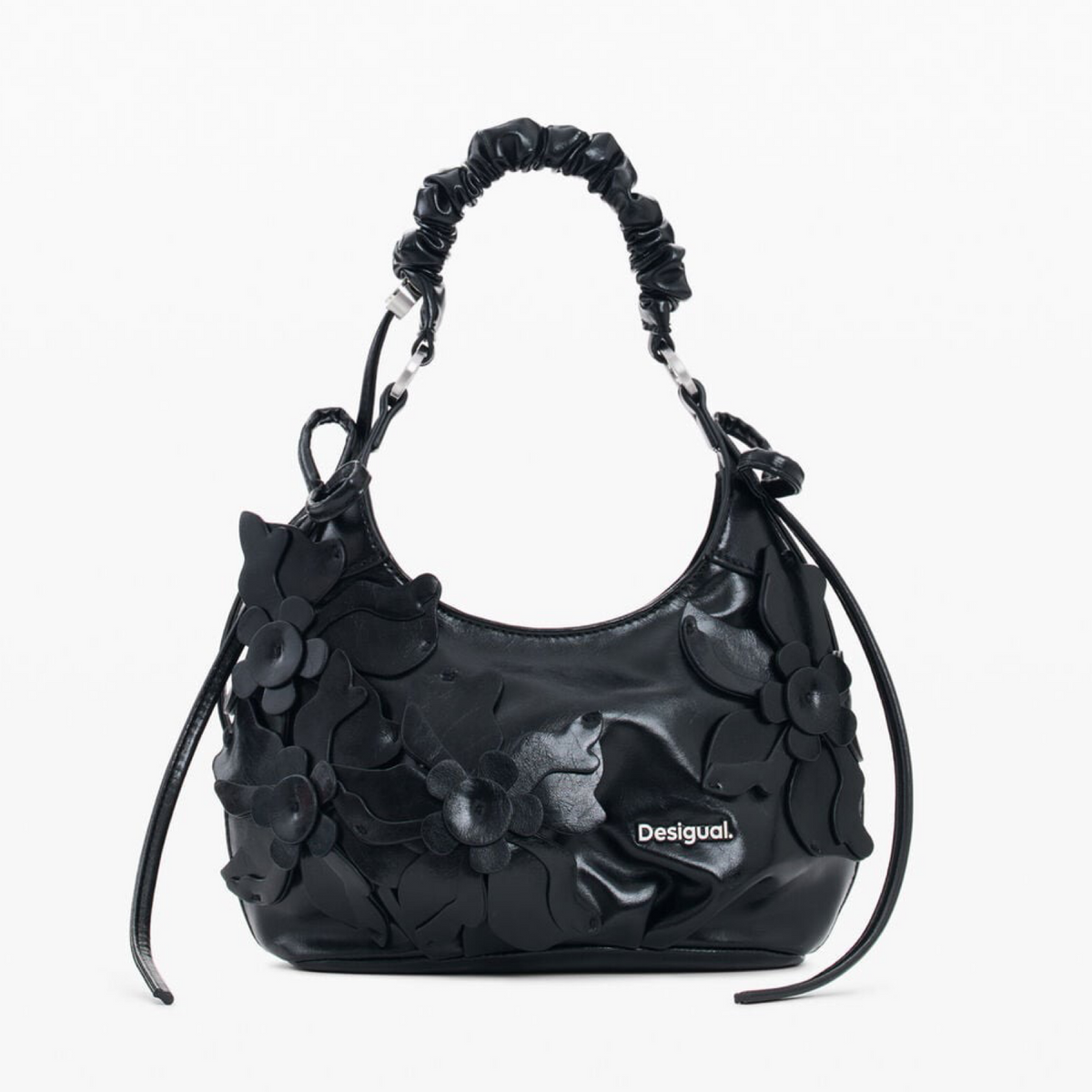 Дамска черна чанта Desigual Women Shoulder Bag 26WAXP62 2000 Front View
