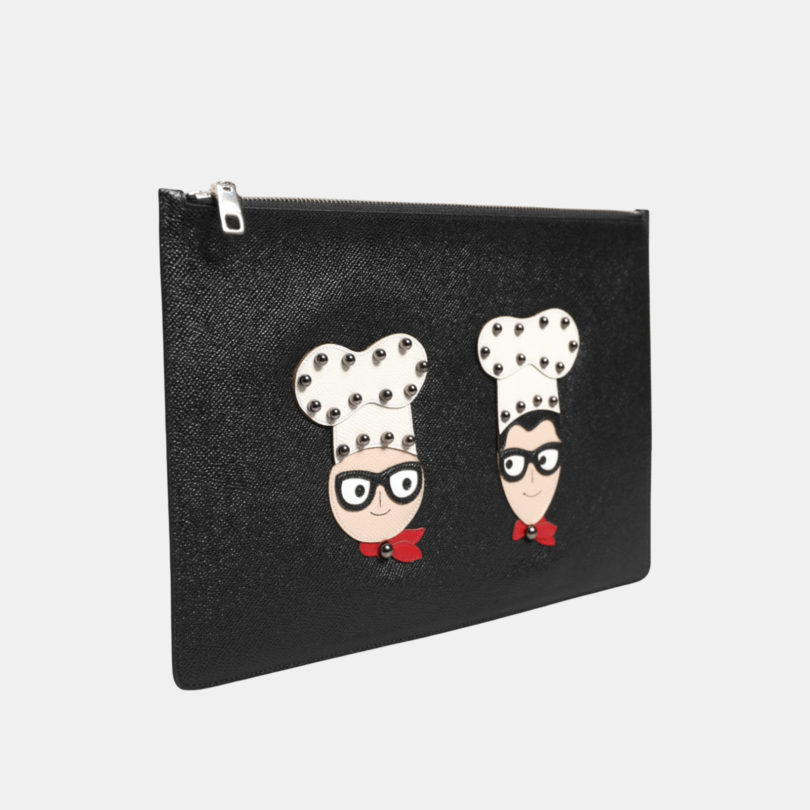 Dolce & Gabbana #DGFAMILY Embellished Men Clutch Bag Side View