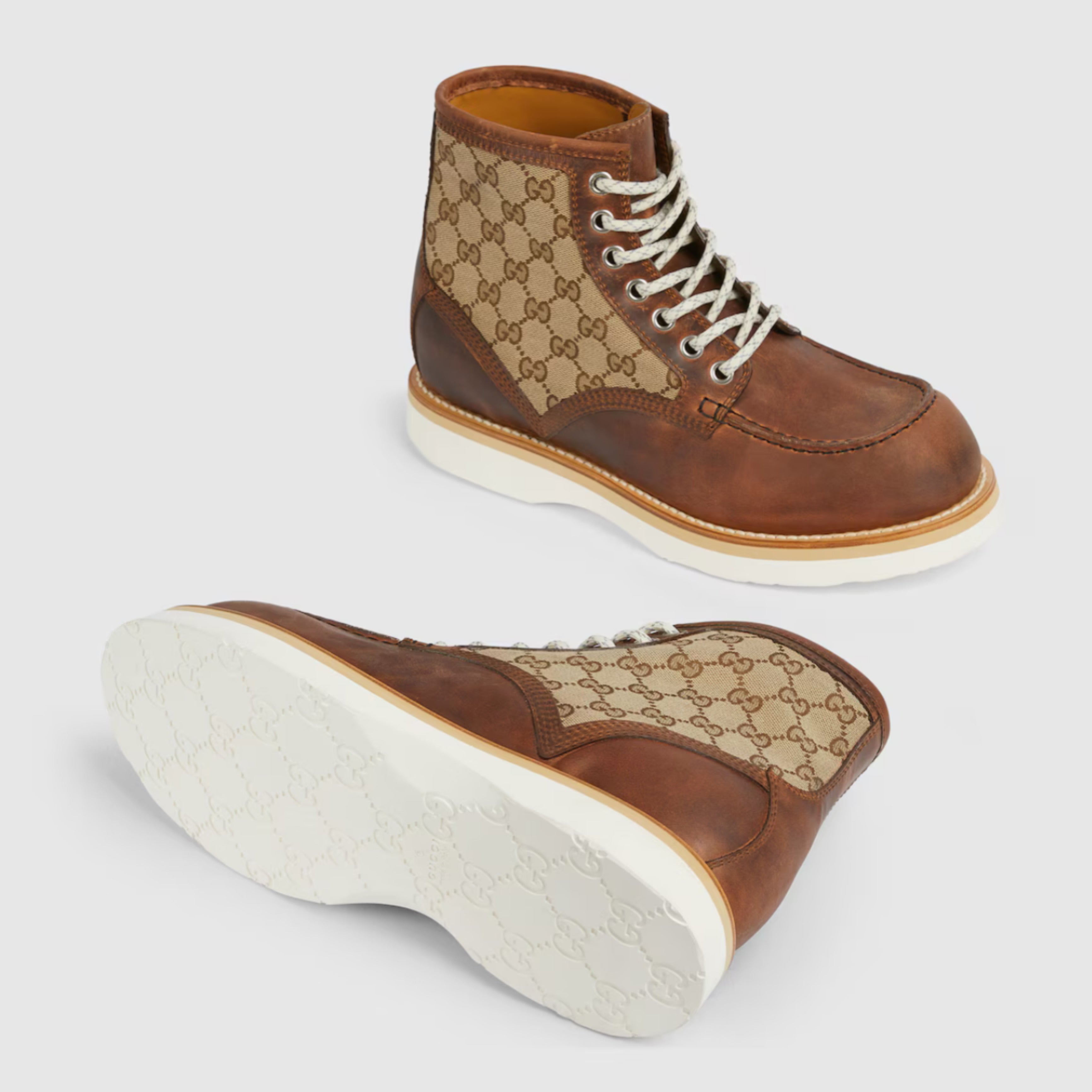 Мъжки боти Men’s ankle boots Gucci
831149AAEZE2541 Brown outsole view