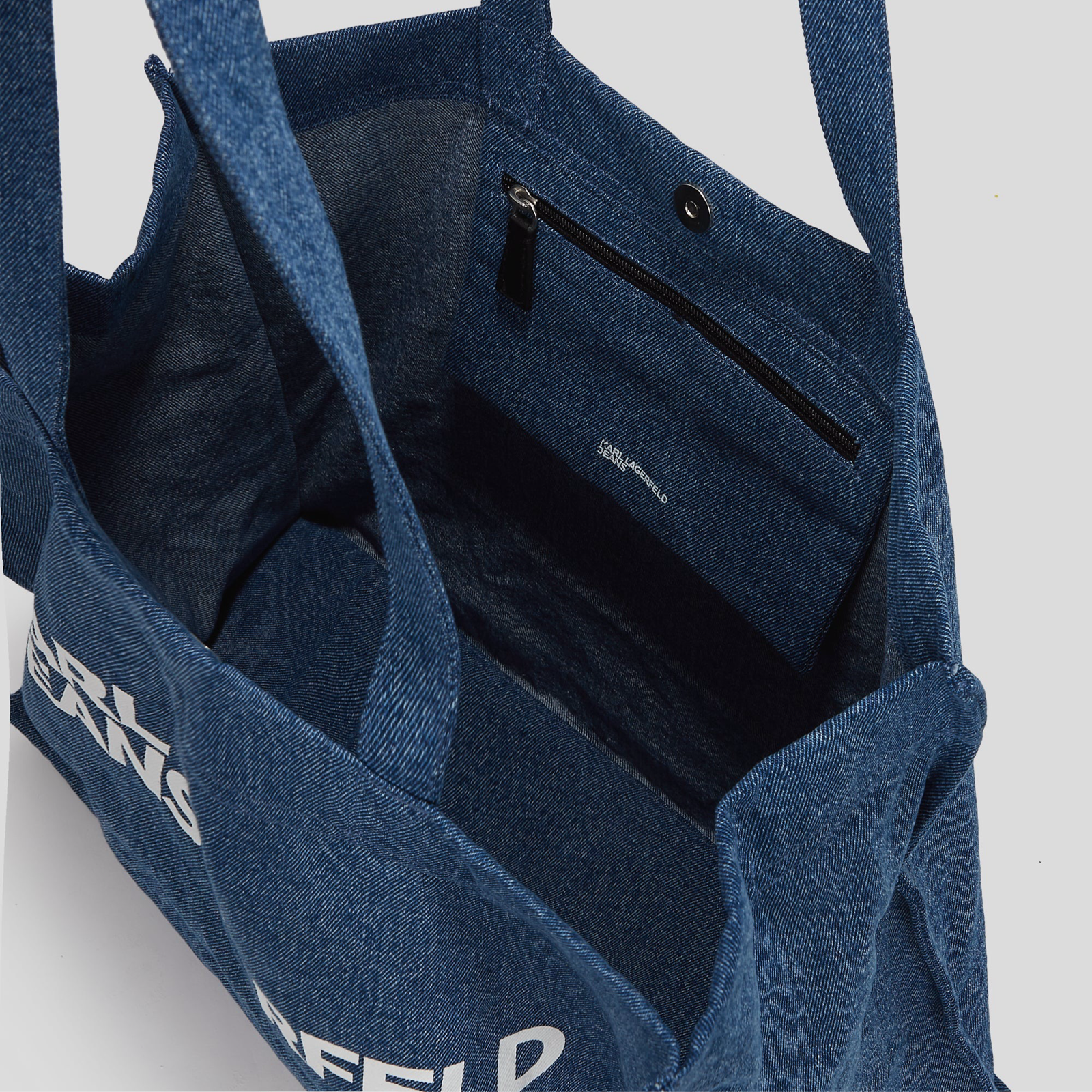 Дамска шопинг чанта Karl Lagerfeld Jeans Women Tote Bag A3W50069 1BM Inside View
