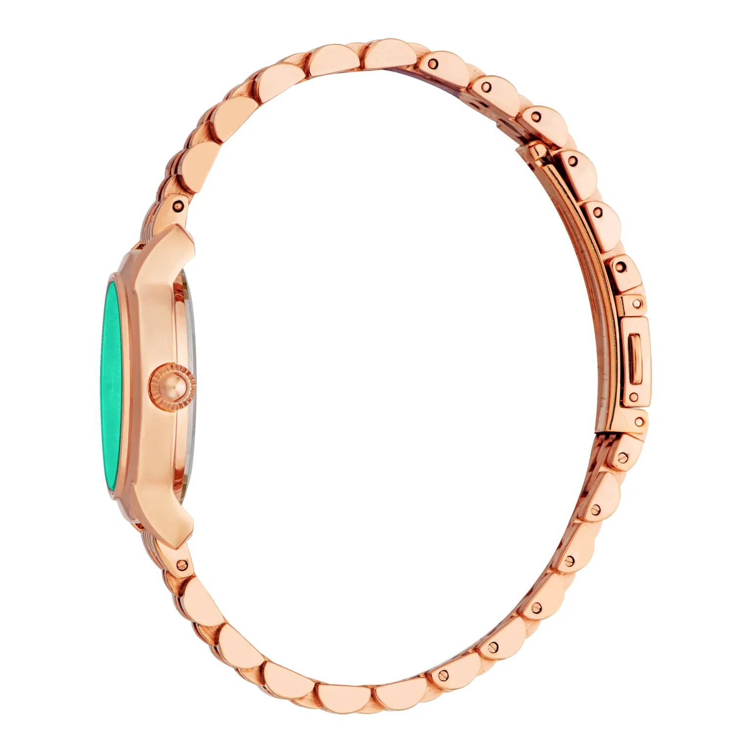 Дамски часовник Women’s watch Just Cavalli Animalier JC1L333 Allegra JC1L333M0045 Rose Gold Turquoise