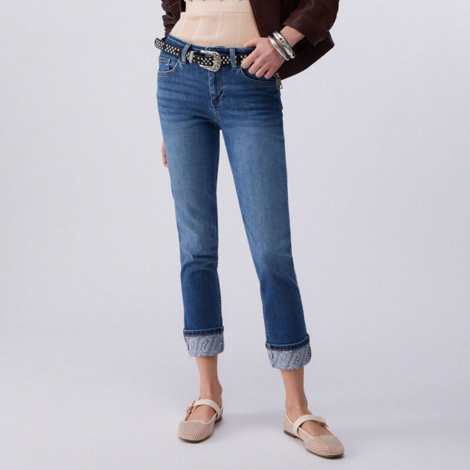 Дамски дънки Liu Jo Monroe Women Jeans UA6006 D0305 78967 Front View