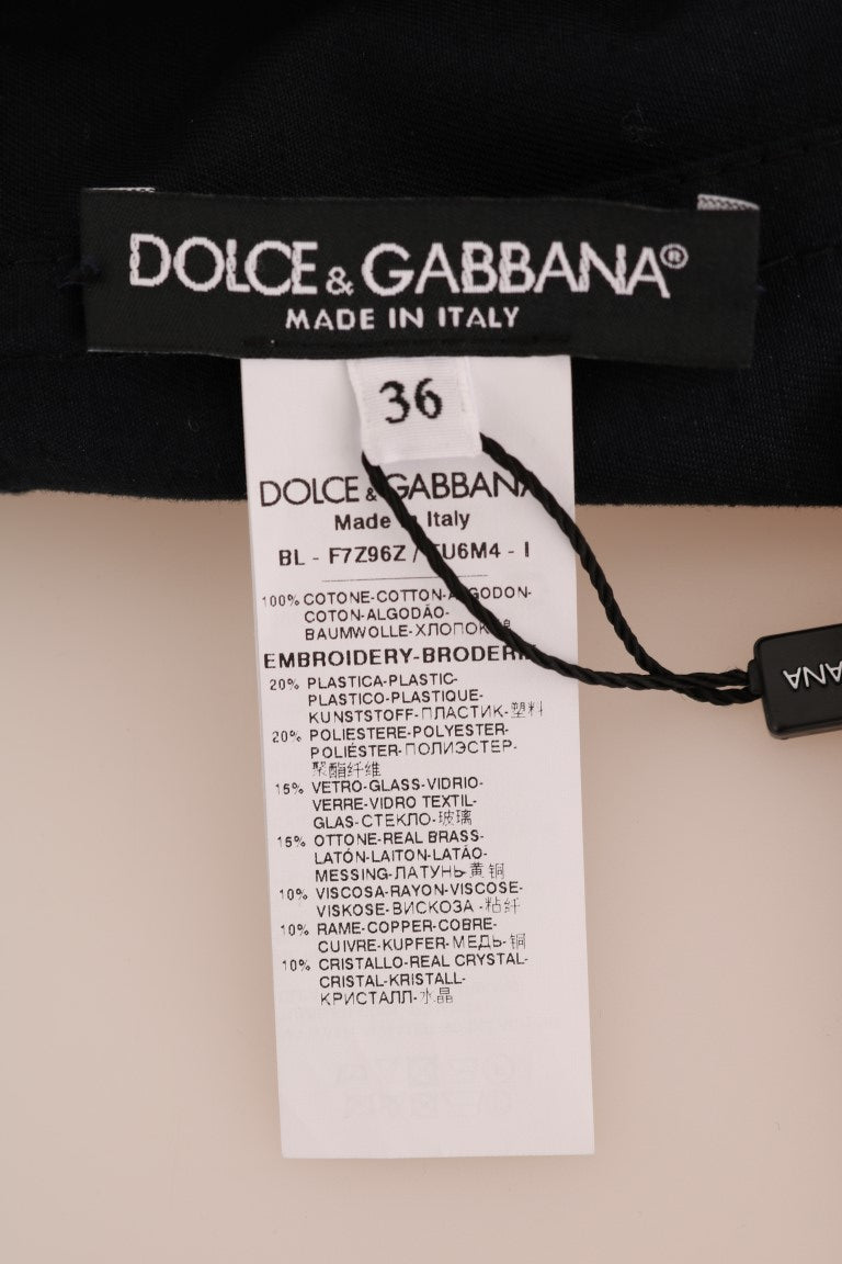 Дамско леко яке Dolce & Gabbana Crystal Sicily