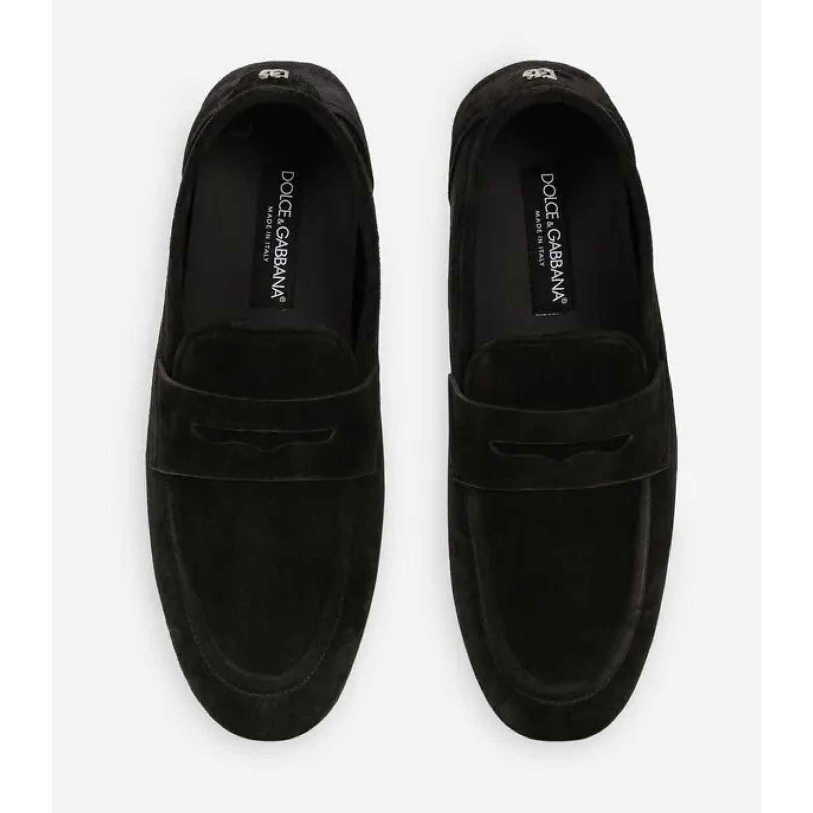 Dolce & Gabbana Suede Men Loafers A50599 AS707 80999 Top View