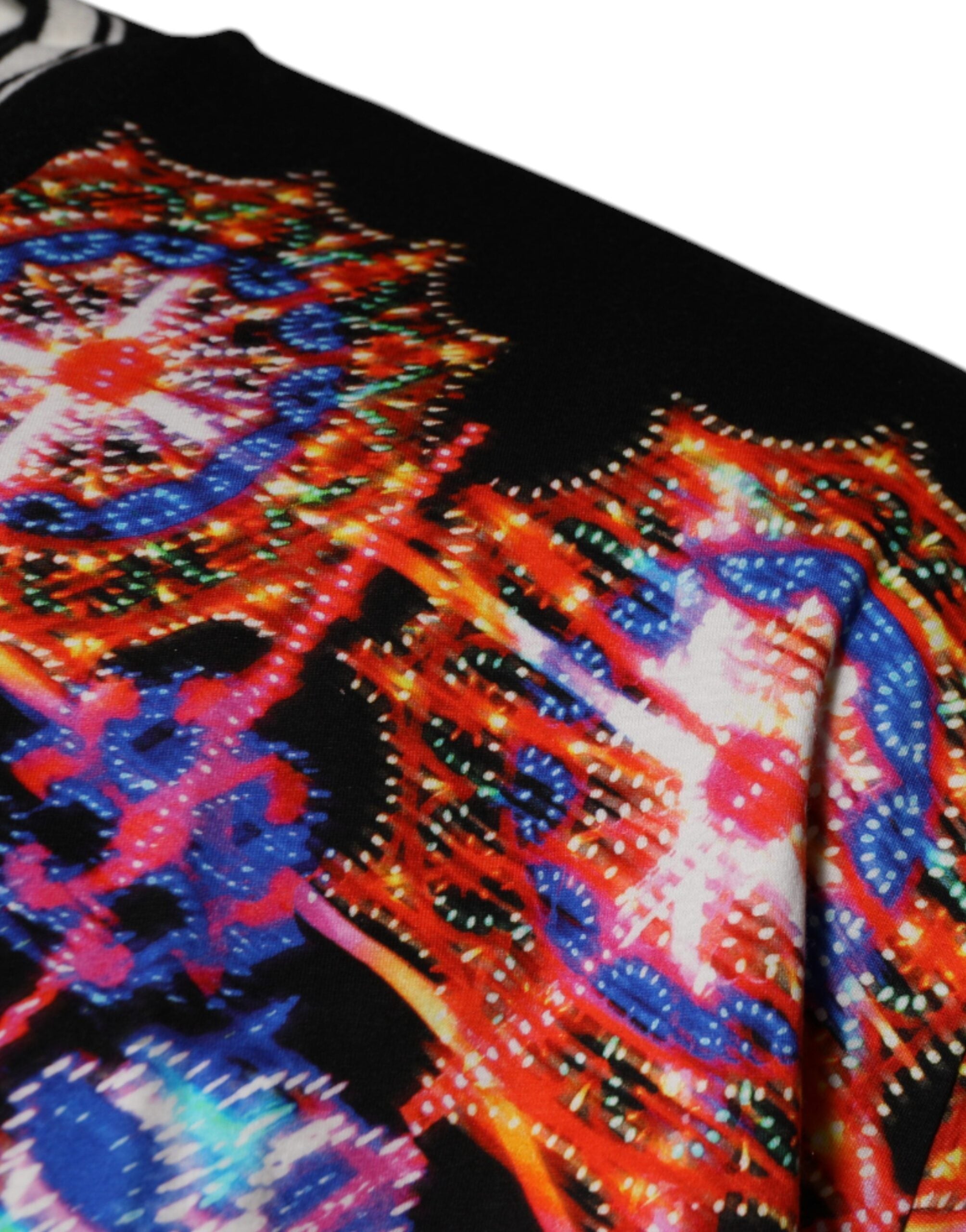 Мъжка тениска Dolce & Gabbana Multicolor Kaleidoscope с къси ръкави