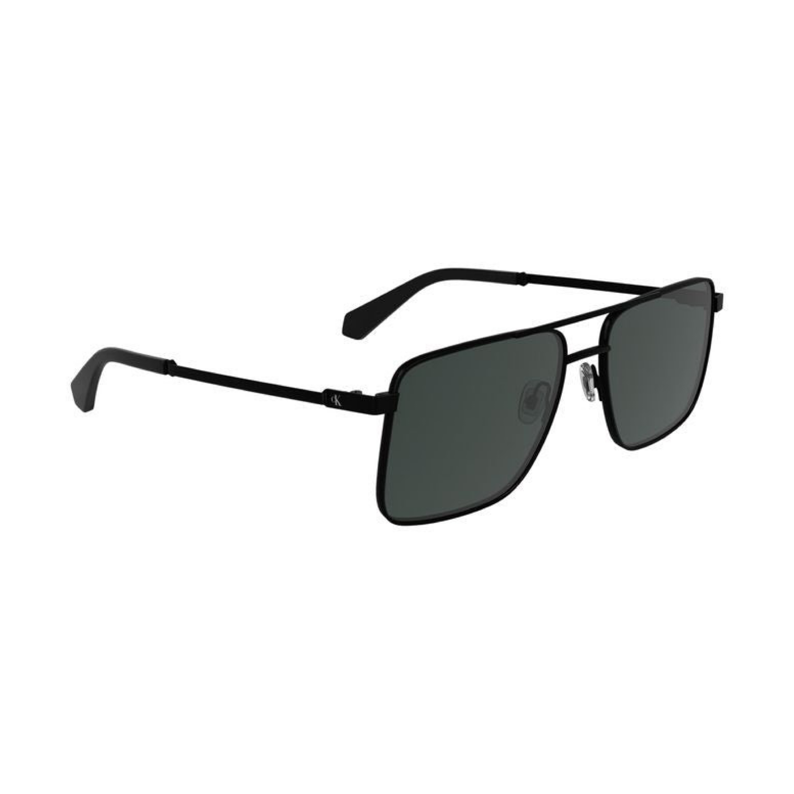 Calvin Klein Black Metal Men Sunglass