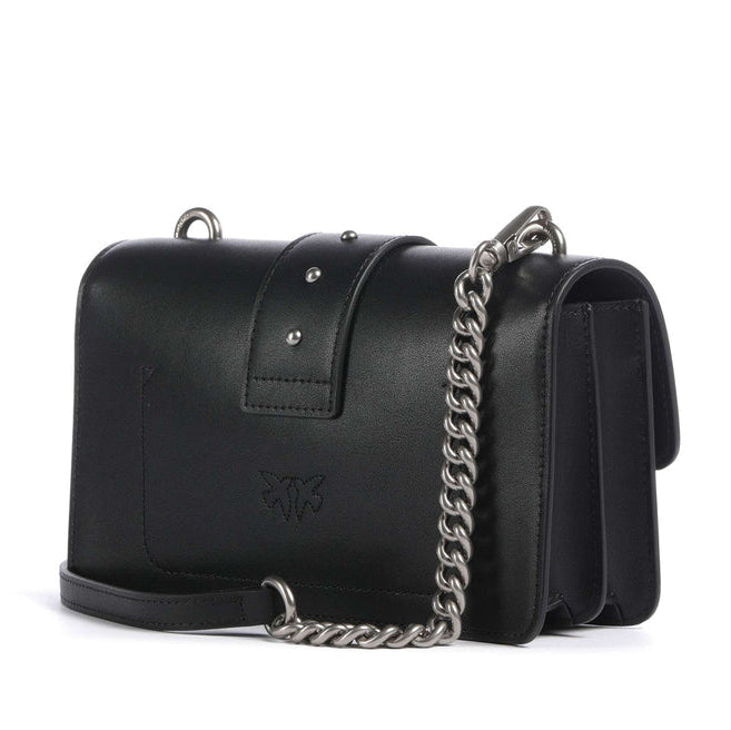 Дамска чанта Women’s shoulder bag Pinko Love One 105856 A0F1 Z99O Black back view