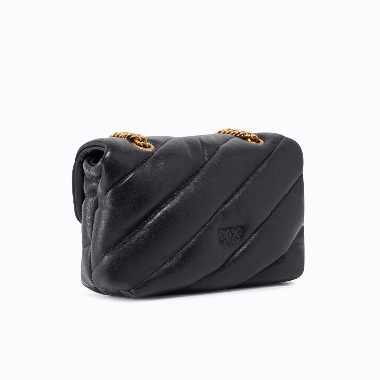 Дамска чанта Pinko Love Mini Puff Maxi Quilt Shoulder Bag 100039 A0F2 Z99Q Back View