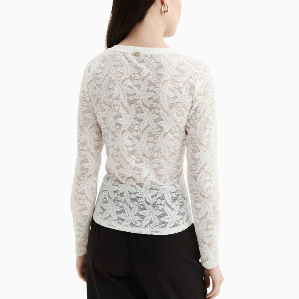 Дамска блуза Liu Jo Women Long Sleeve T-shirt TF6152J3968 Back View