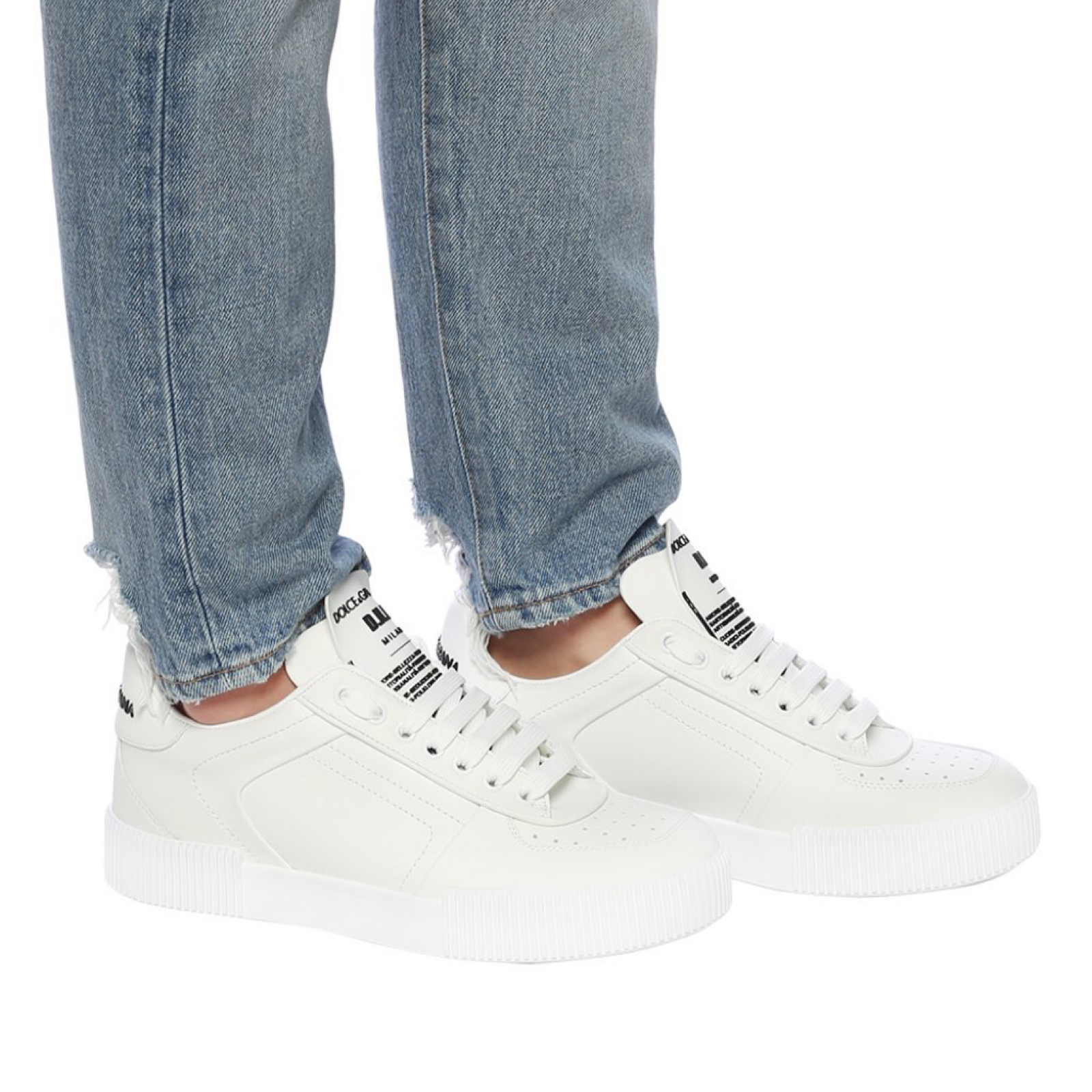 Дамски бели маратонки Dolce & Gabbana Miami DNA Women Sneakers