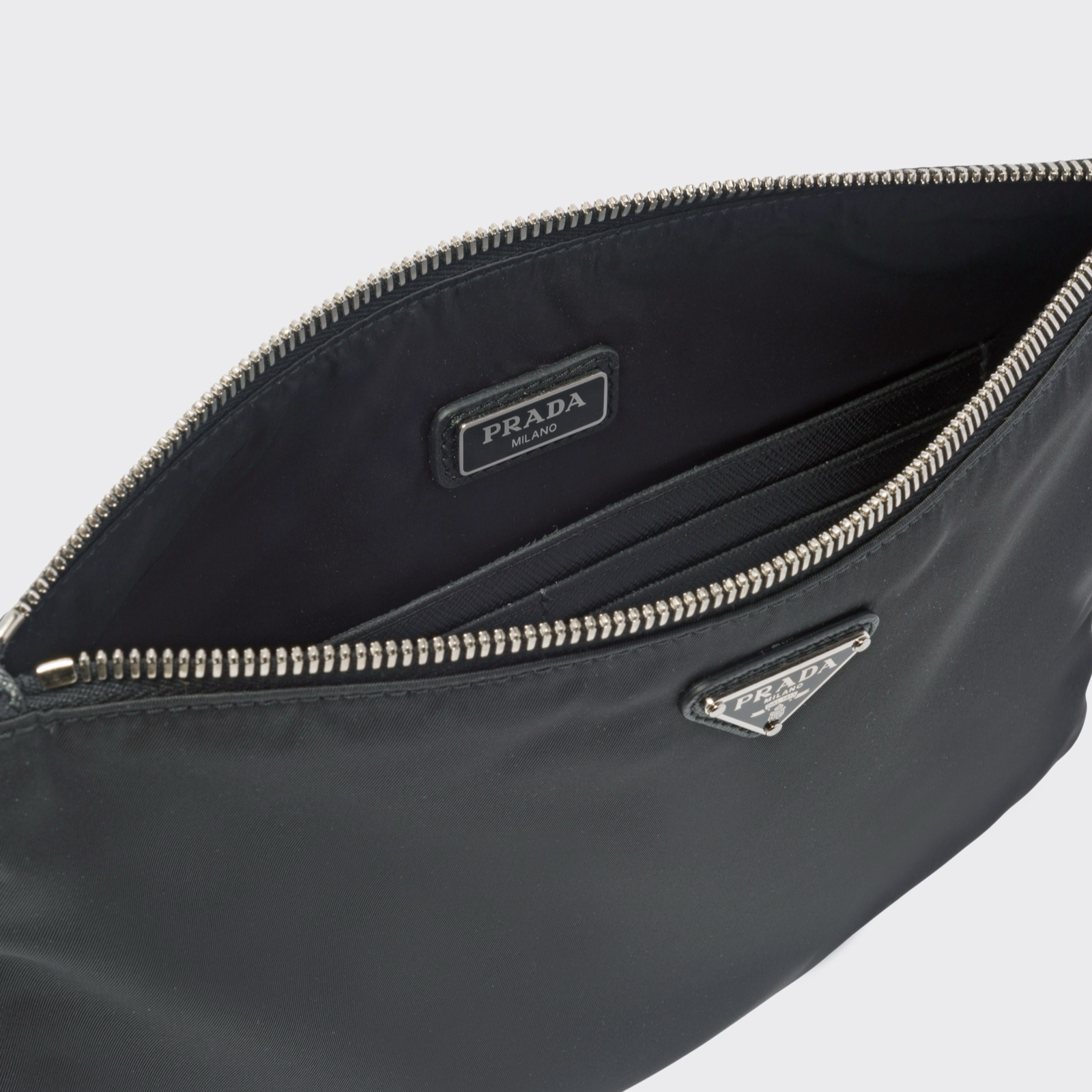 Prada Re-Nylon And Saffiano Pouch 2NH006 2DMH F0002 Inside View