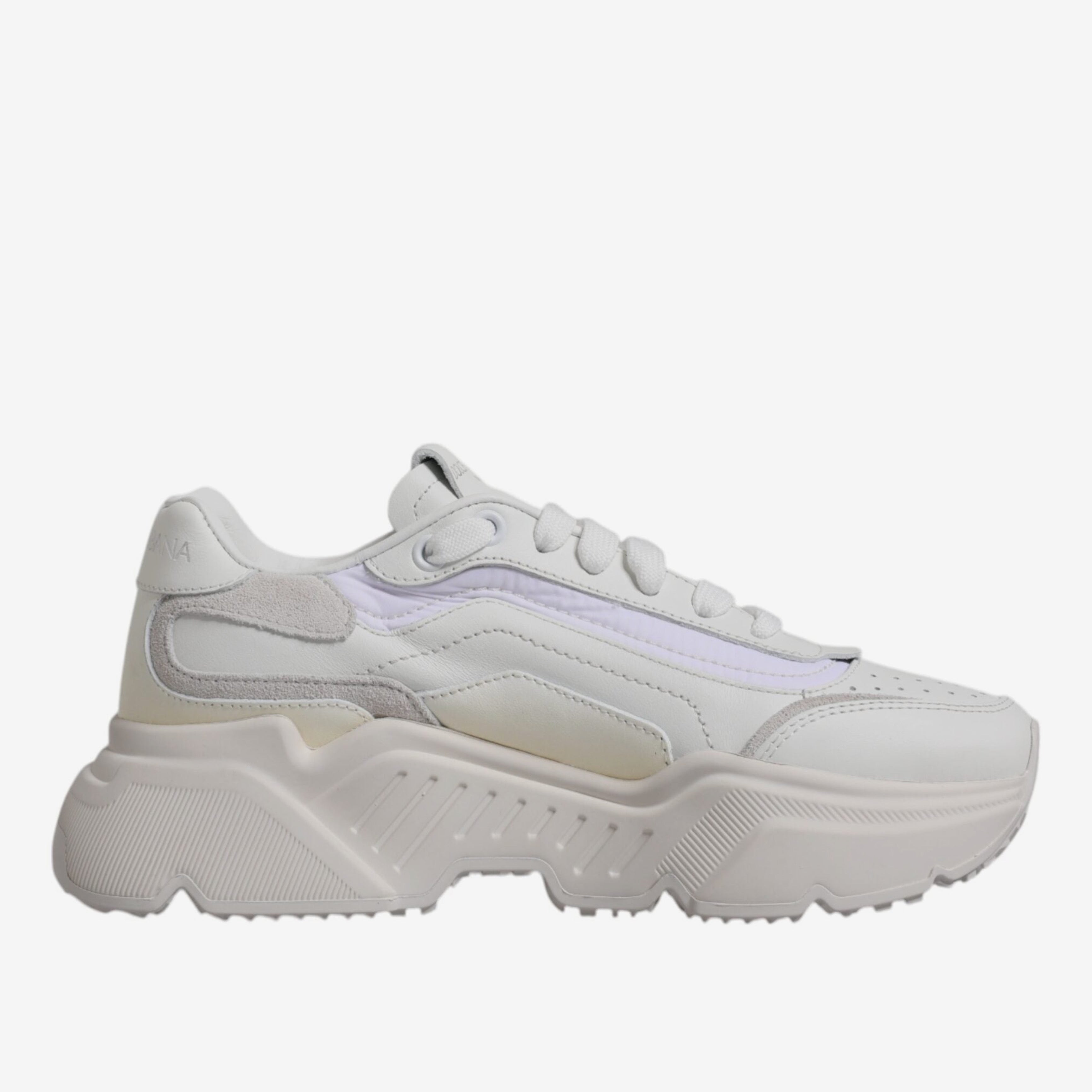 Дамски луксозни кецове в бяло Women’s Dolce & Gabbana Luxury White Daymaster Sneakers