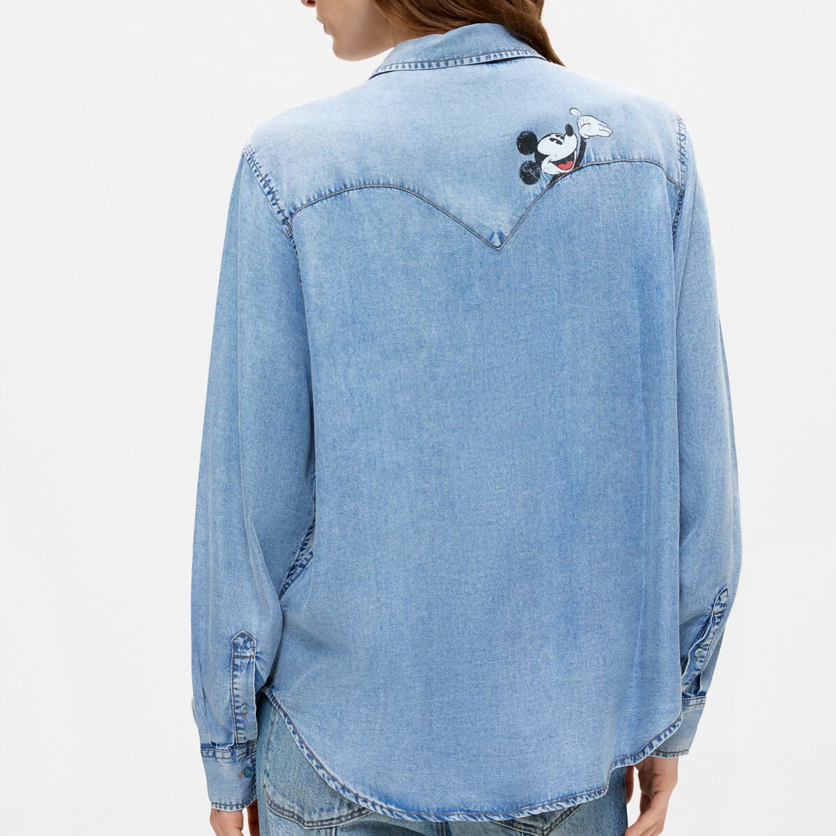 Дамска риза Desigual women’s shirt 26WWCW09 5053 Back view