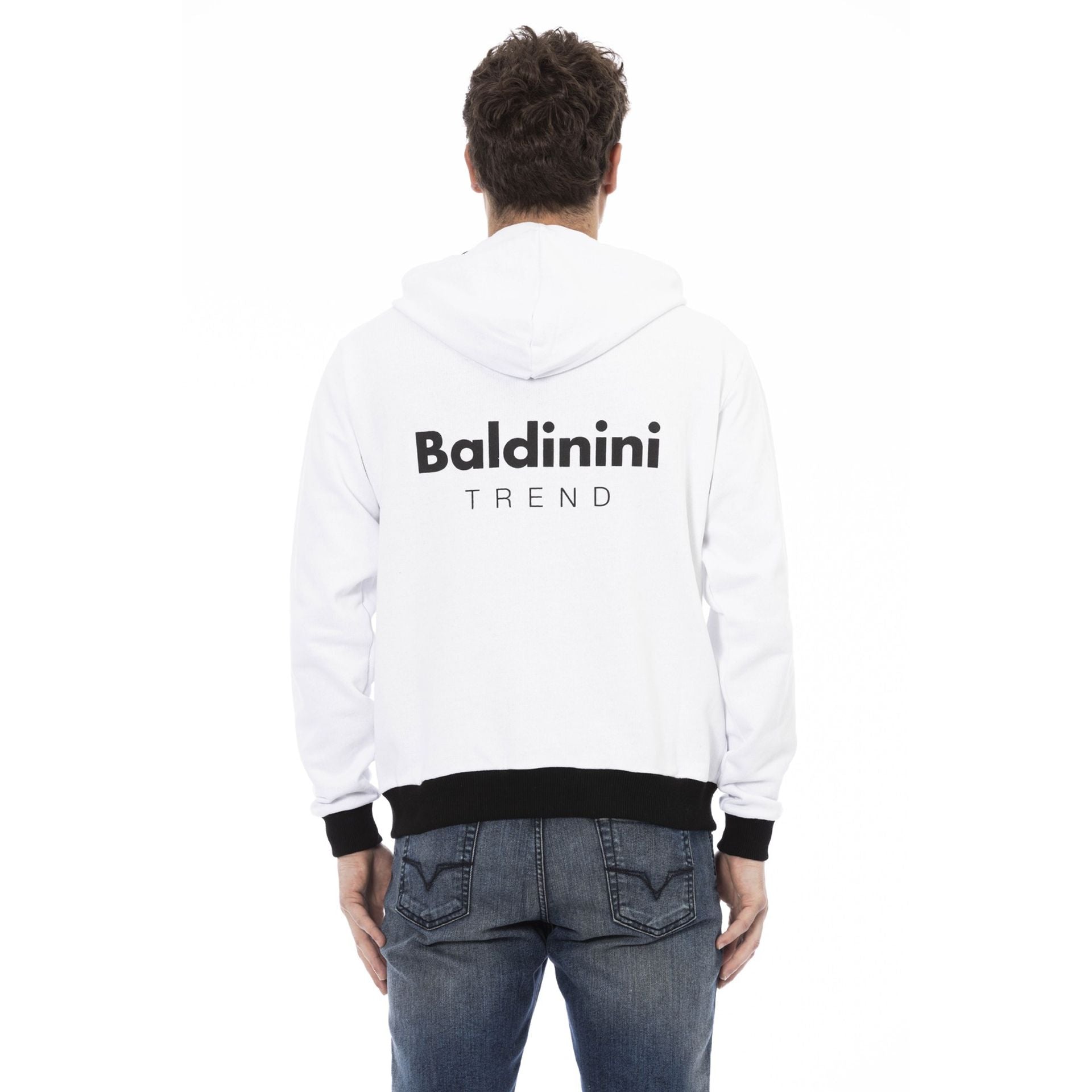 Мъжки суичър Men’s sweatshirt Baldinini Trend
813144 COMO BIANCO back view
