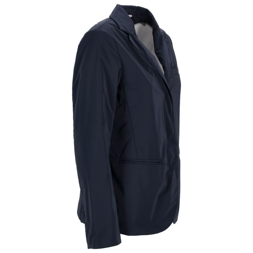 Сини полиестерни якета и палта People Of Shibuya