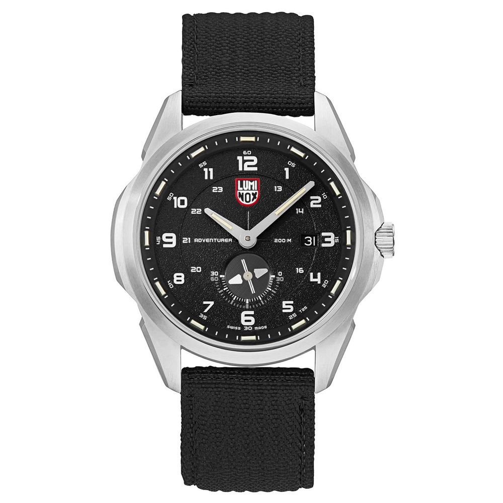 Черен найлонов часовник Luminox
