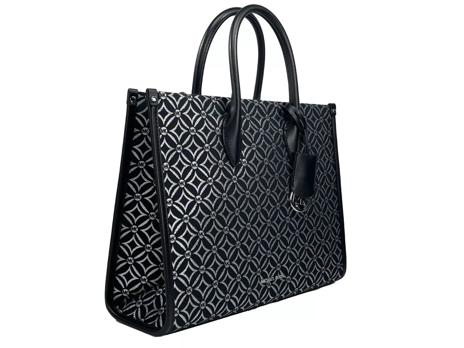Черна чанта Michael Kors Mirella със среден горен цип и кръстосано тяло