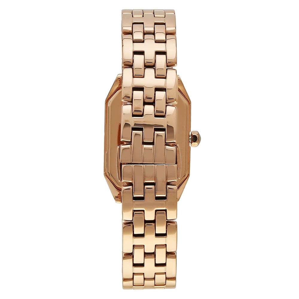 Стоманен часовник от розово злато Emporio Armani