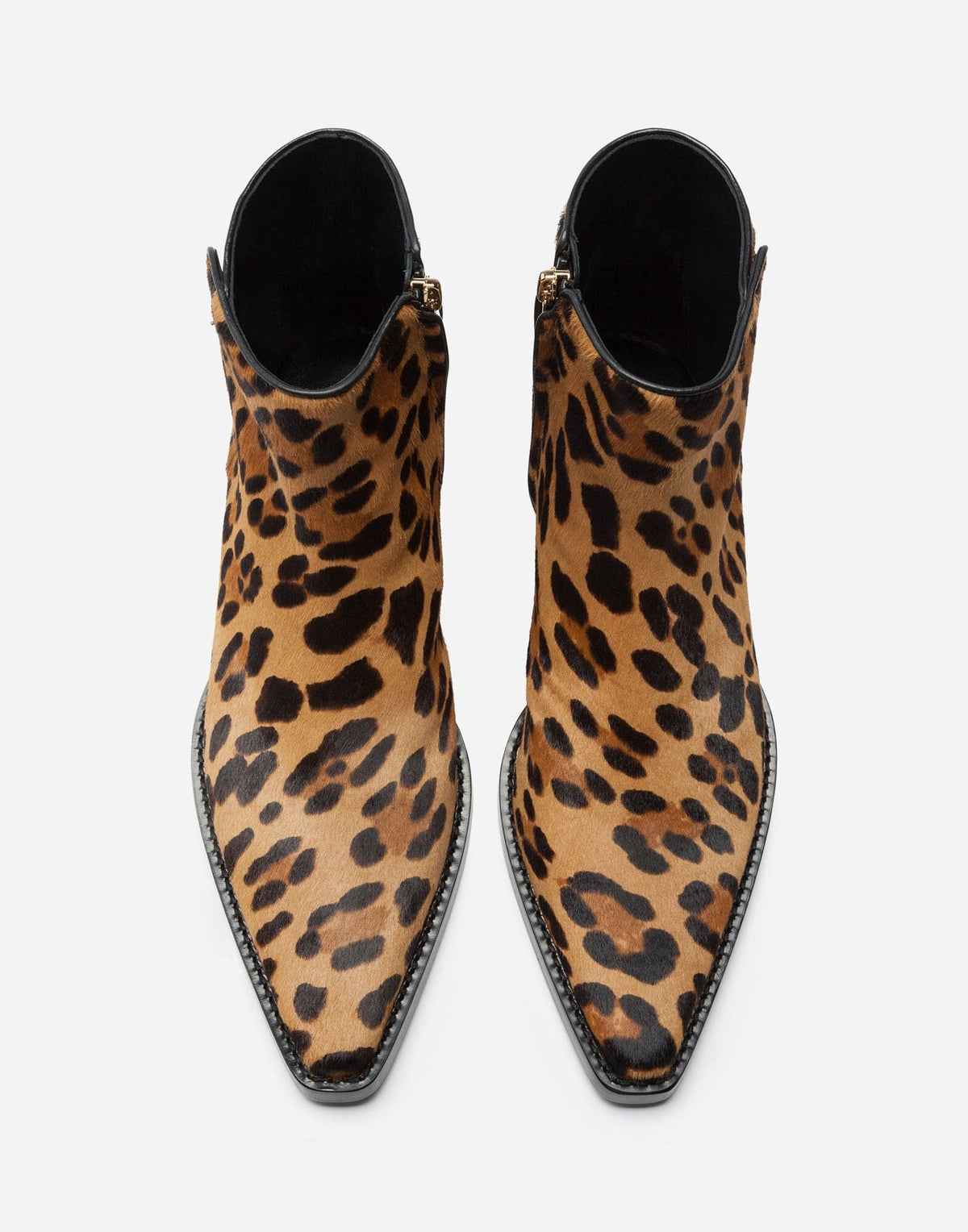 Дамски елегантни боти с остър връх Women’s leopard ankle boots DOLCE & GABBANA CT0583 AI533 top
view