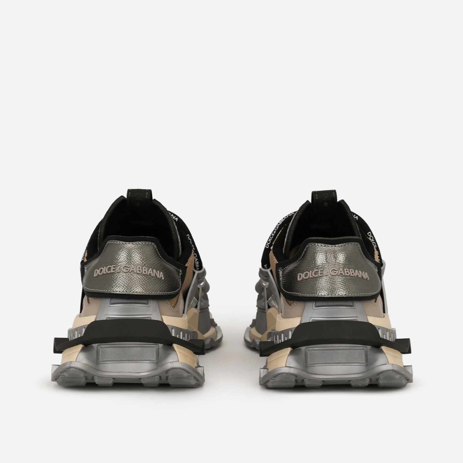 Dolce & Gabbana Space Men Sneakers Heel View