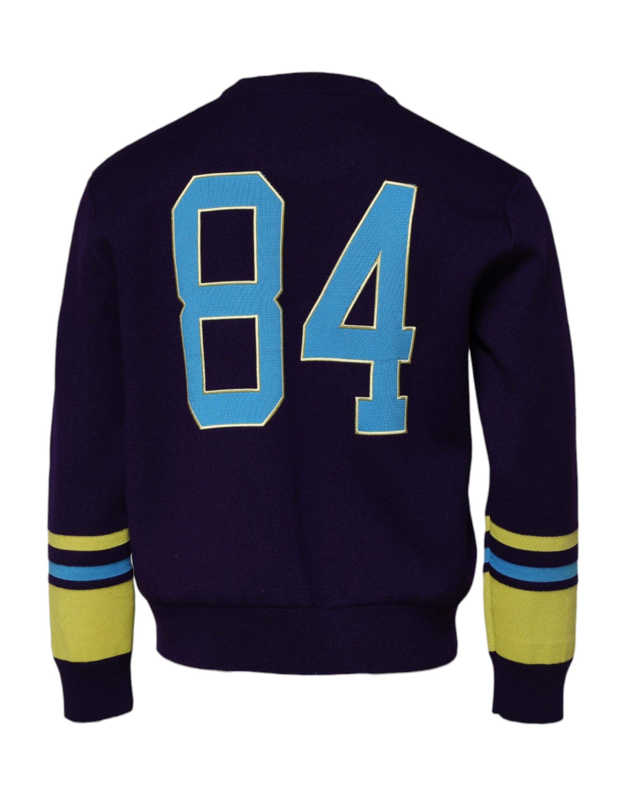 Dolce & Gabbana Blue 1984 Milano суитшърт с деколте