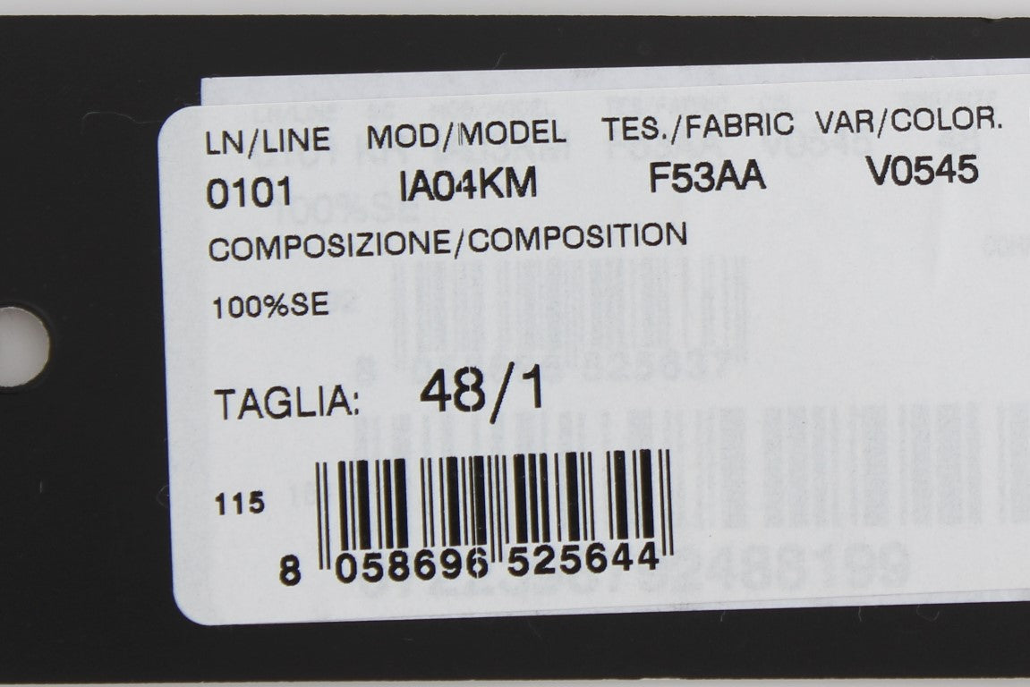 Елегантен сив копринен пуловер с кръгло деколте Dolce & Gabbana