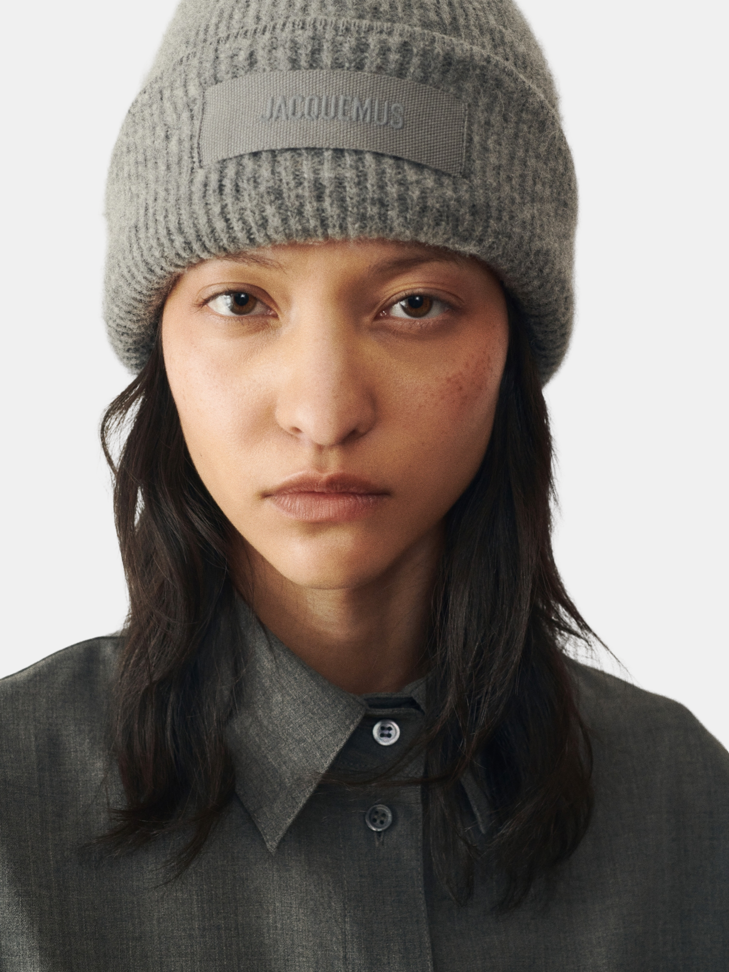 Jacquemus Gros Grain Beanie ACU00666AK00227970 Woman View