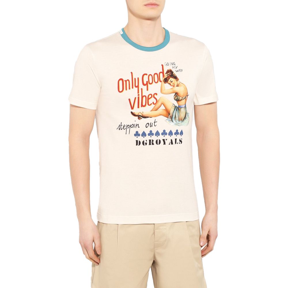 Dolce & Gabbana Good Vibes Men T-Shirt