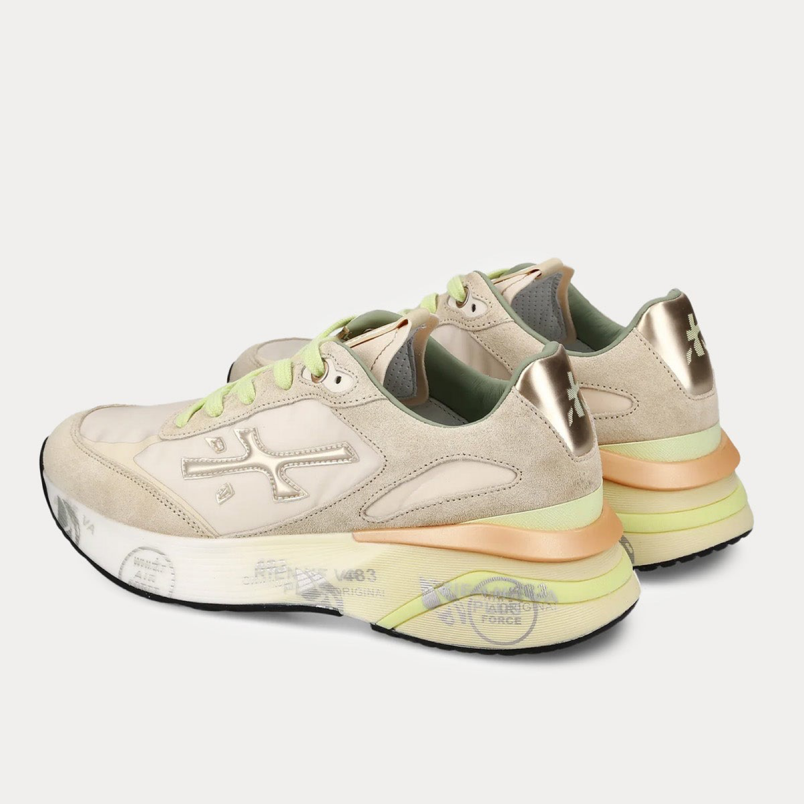 Дамски маратонки Premiata Women Sneakers Moerund 7466 Heel View