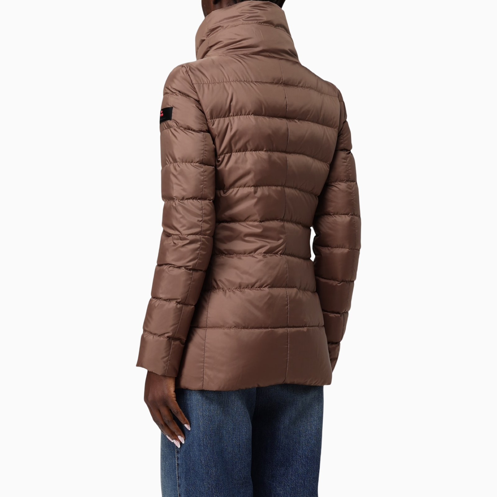 Дамско кафяво яке Peuterey Women Jacket PED545501181967 Back View