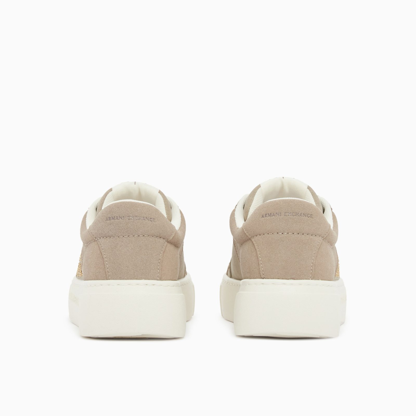 Дамски кецове Armani Exchange Women Sneakers XW002788 AF23057 U6223 Heel View